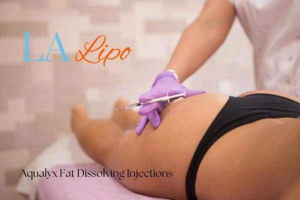 Woman having fat dissolving injections Wickford on thighs