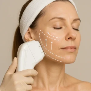 Woman having HI-FU to reduce wrinkles call LA LIPO Wickford Now!