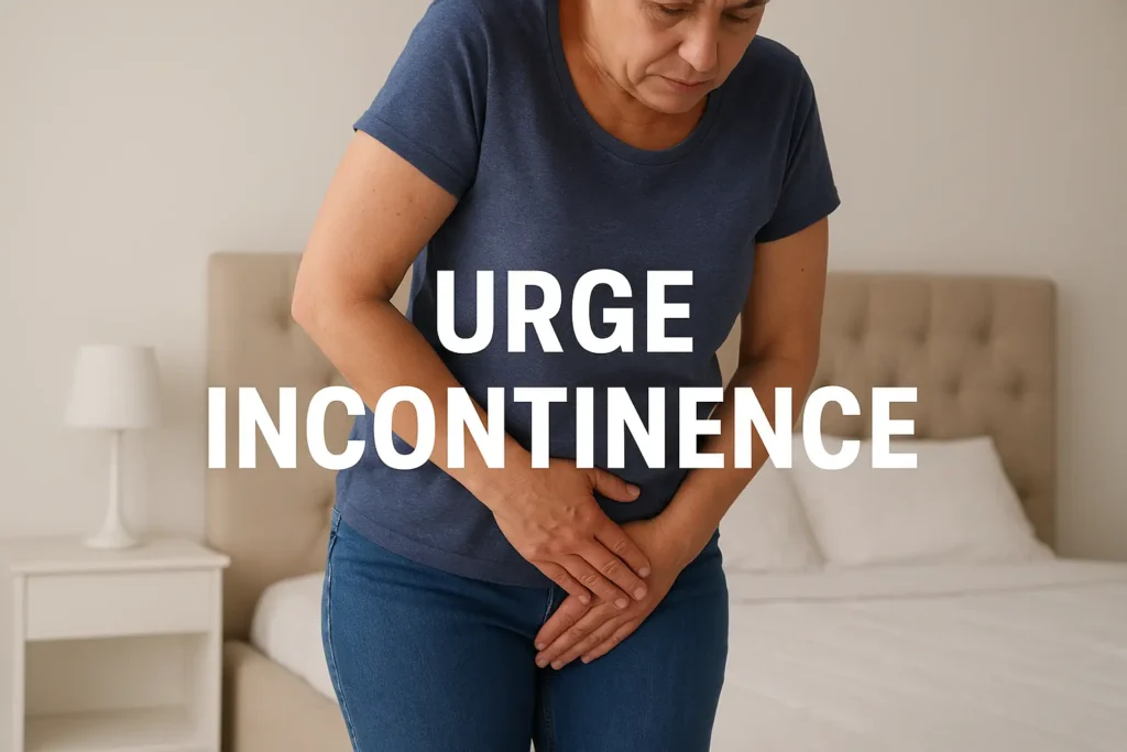 how to manage urge incontinence Wickford symptoms