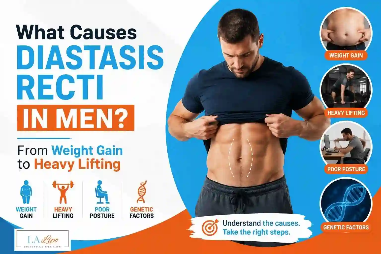 What Causes Diastasis Recti in Men? From Weight Gain to Heavy Lifting Wickford